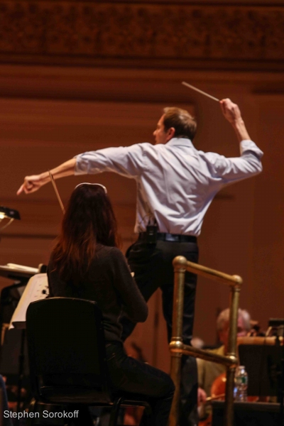 Photo Coverage: In Rehearsal with the NY Pops and Stephanie J. Block! Image