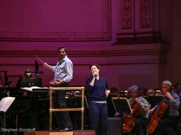 Photo Coverage: In Rehearsal with the NY Pops and Stephanie J. Block! Image