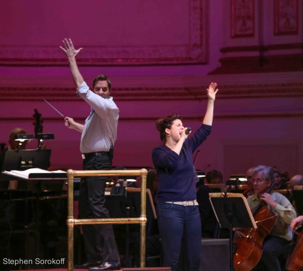 Photo Coverage: In Rehearsal with the NY Pops and Stephanie J. Block! Image