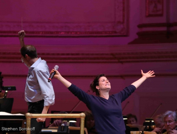 Photo Coverage: In Rehearsal with the NY Pops and Stephanie J. Block! Image