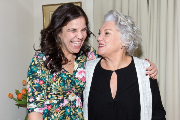 Exclusive Photo Coverage: Lindsay Mendez Visits Sheryl Kaller & Tyne Daly at MOTHERS AND SONS Image