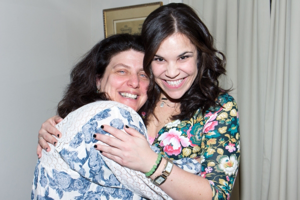Exclusive Photo Coverage: Lindsay Mendez Visits Sheryl Kaller & Tyne Daly at MOTHERS AND SONS Image