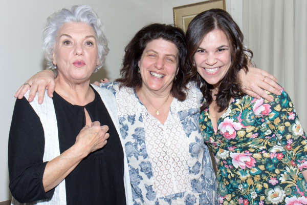 Exclusive Photo Coverage: Lindsay Mendez Visits Sheryl Kaller & Tyne Daly at MOTHERS AND SONS Image