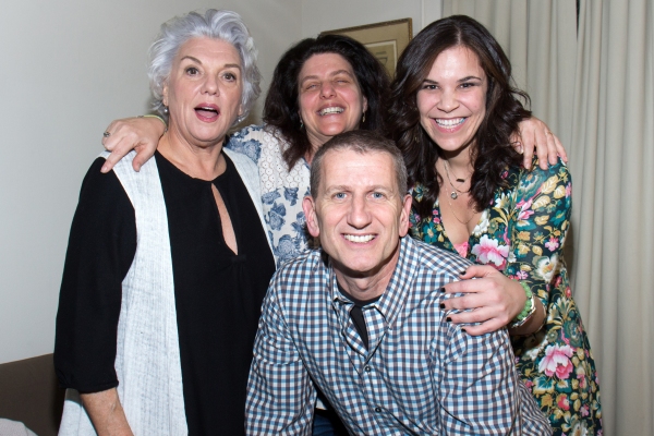 Exclusive Photo Coverage: Lindsay Mendez Visits Sheryl Kaller & Tyne Daly at MOTHERS AND SONS Image