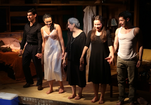 Photo Coverage: The Cast of HBO's LOOKING Visits ADORATION OF THE OLD WOMAN 