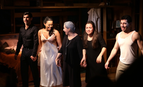 Photo Coverage: The Cast of HBO's LOOKING Visits ADORATION OF THE OLD WOMAN Image