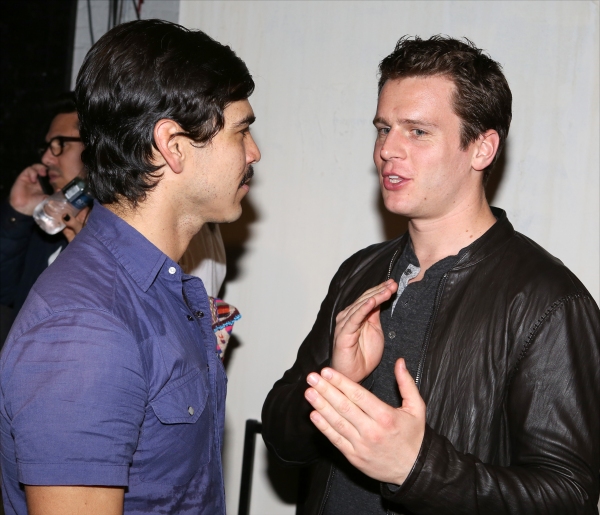 Photo Coverage: The Cast of HBO's LOOKING Visits ADORATION OF THE OLD WOMAN Image