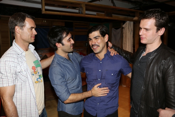 Photo Coverage: The Cast of HBO's LOOKING Visits ADORATION OF THE OLD WOMAN Image