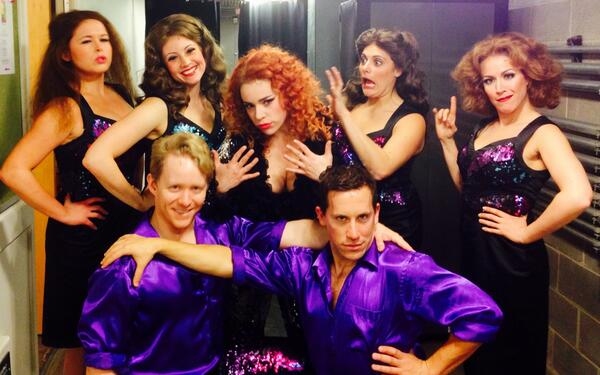 Photo Flash: Saturday Intermission Pics, 3/22, Part 2- Dogs Get in on the Action, Off-Broadway's BARDY BUNCH 1st SIP, and More! Image