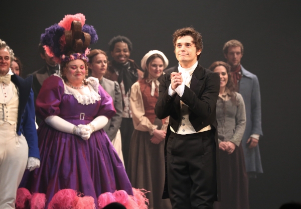 Keala Settle and Andy Mientus with company  Photo