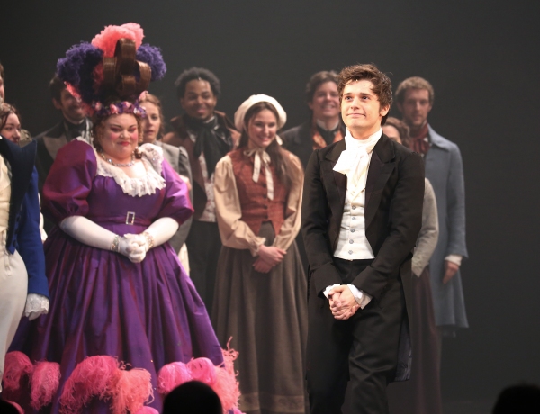 Keala Settle and Andy Mientus with company Photo