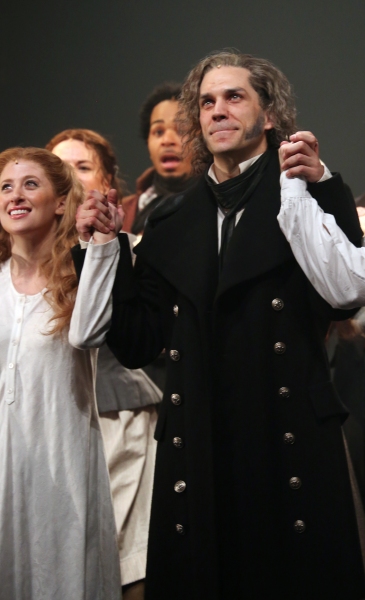 Caissie Levy and Will Swenson  Photo