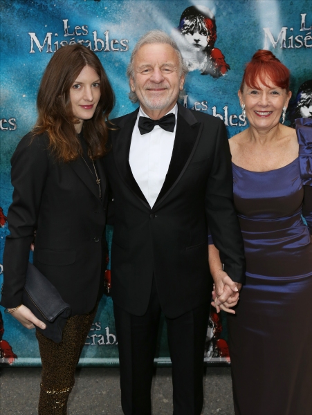 Sarah Wilkinson, Colm Wilkinson and wife Deidre Wilkinson Photo