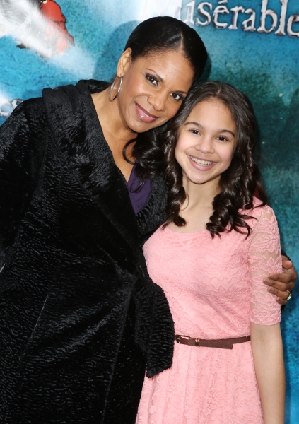 Audra McDonald and daughter Zoe Donovan  Photo