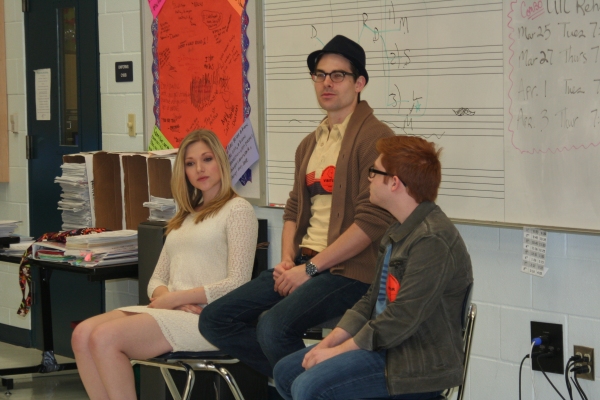 Photo Coverage: Cast Members of WICKED Visit Local High School Image