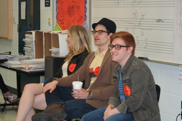 Photo Coverage: Cast Members of WICKED Visit Local High School Image