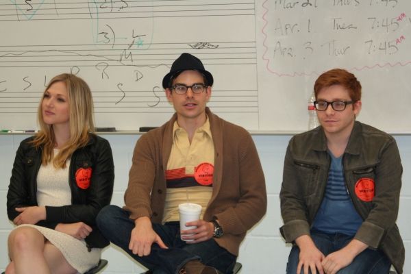Photo Coverage: Cast Members of WICKED Visit Local High School Image