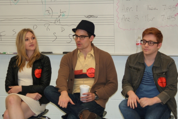 Photo Coverage: Cast Members of WICKED Visit Local High School Image