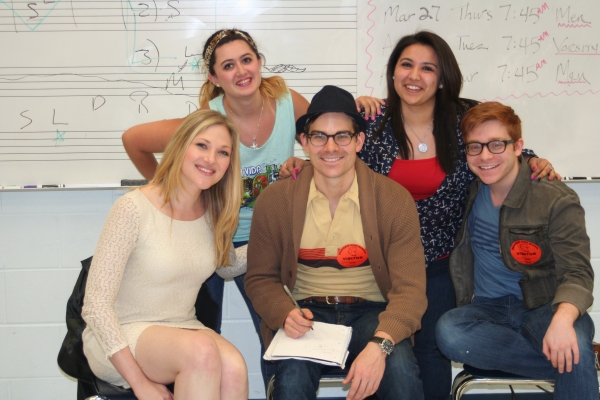 Photo Coverage: Cast Members of WICKED Visit Local High School Image