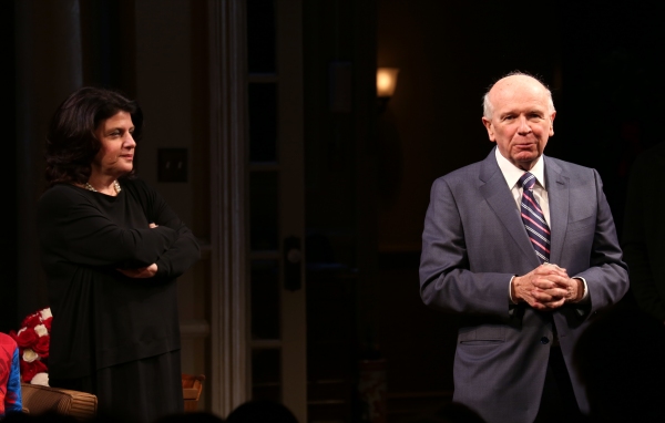 Director Sheryl Kaller and Playwright Terrence McNally  Photo