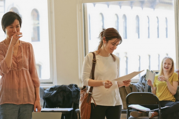 Photo Flash: In Rehearsal with the Public Theater's THE GREAT IMMENSITY Image