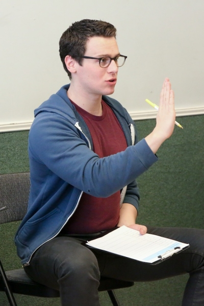 Photo Flash: Jonathan Groff Teaches Broadway Workshop Masterclass in NYC Image