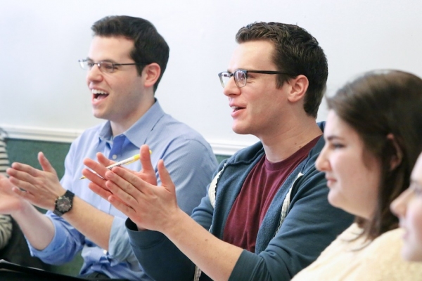 Photo Flash: Jonathan Groff Teaches Broadway Workshop Masterclass in NYC Image