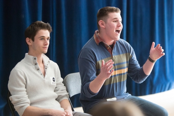 Photo Flash: Jonathan Groff Teaches Broadway Workshop Masterclass in NYC Image