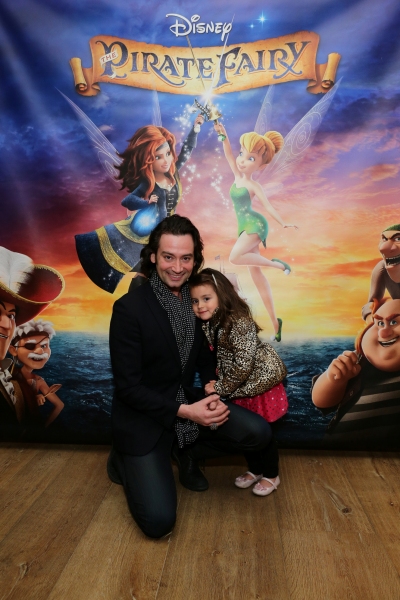 Photo Flash: Constantine Maroulis & Daughter Attend THE PIRATE FAIRY Screening in NYC Image