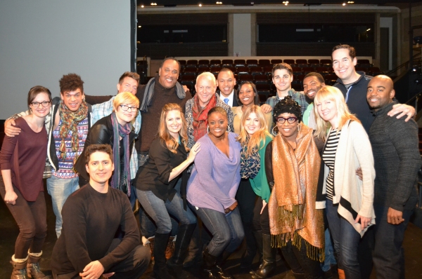Photo Flash: In Rehearsal with Levi Kreis, E. Faye Butler and More in SMOKEY JOE'S CAFE at Arena Stage Image