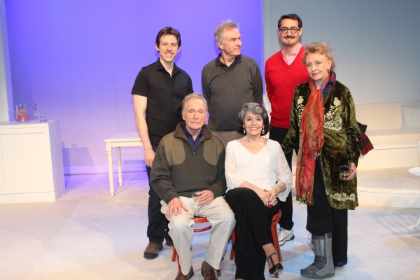 Rowan Michael Meyer, Peter Brouwer, Jeff Woodman, Dick Cavett, Marcia Rodd and Robert Photo