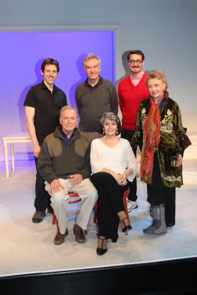 Rowan Michael Meyer, Peter Brouwer, Jeff Woodman, Dick Cavett, Marcia Rodd and Robert Photo