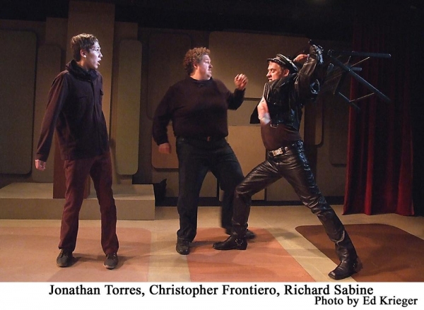 Jonathan Torres, Christopher Frontiero and Richard Sabine Photo