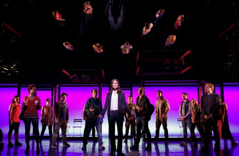 Photo Coverage: Hot Photos Alert! Get a Simmering First Look at IF/THEN on Broadway with Idina Menzel, Anthony Rapp, LaChanze & More Image