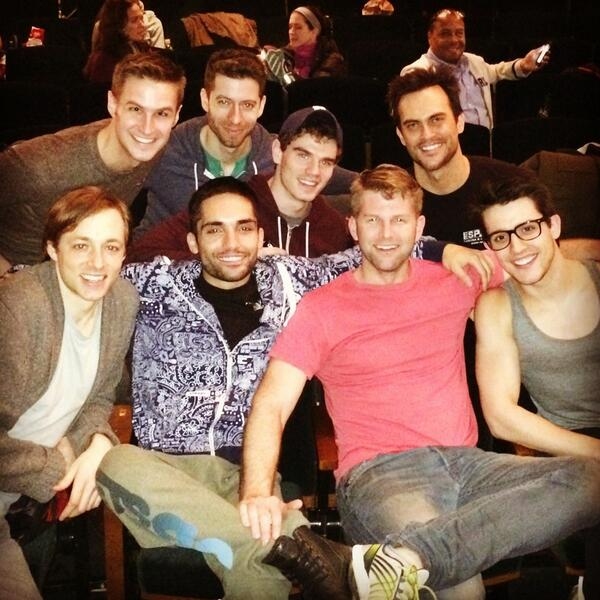 Photo Flash: Saturday Intermission Pics, 3/29- ROCKY & MATILDA Show How to Stay Fit, Newsies Spell, and More! Image