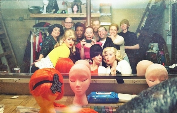 Photo Flash: Saturday Intermission Pics, March 30, Part 2- ALADDIN Gets In On the SIP Action, NEWSIES Celebrate 2 Years, and More! Image