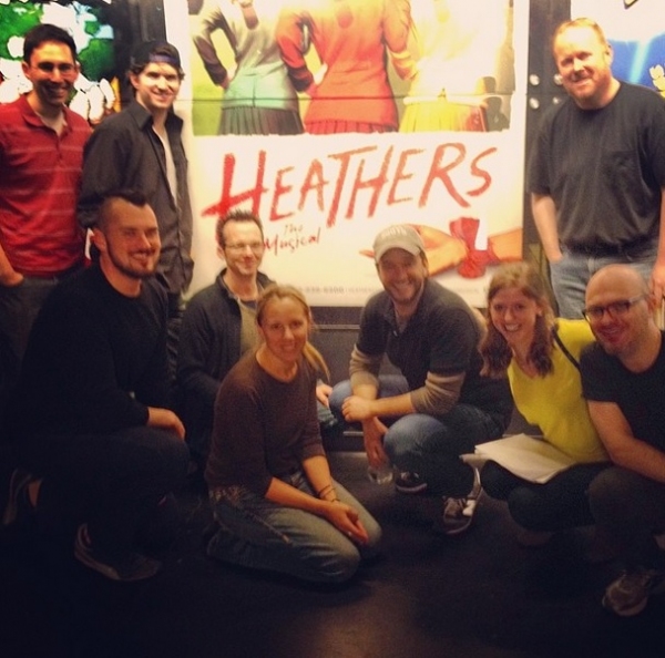 Photo Flash: Saturday Intermission Pics, March 30, Part 2- ALADDIN Gets In On the SIP Action, NEWSIES Celebrate 2 Years, and More! Image