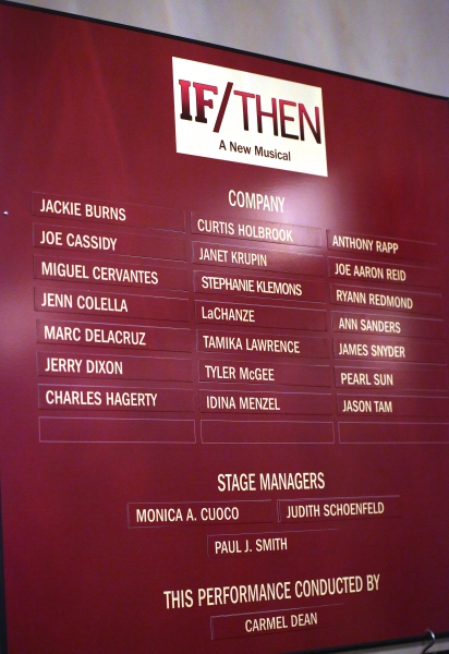 Photo Coverage: IF/THEN Opening Night Curtain Call on Broadway! Photo Coverage: IF/THEN Opening Night Curtain Call on Broadway! Image