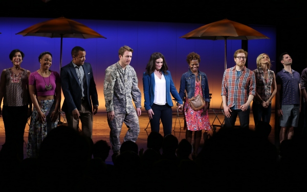 Photo Coverage: IF/THEN Opening Night Curtain Call on Broadway! Image