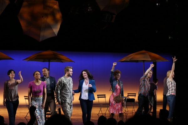 Photo Coverage: IF/THEN Opening Night Curtain Call on Broadway! Image