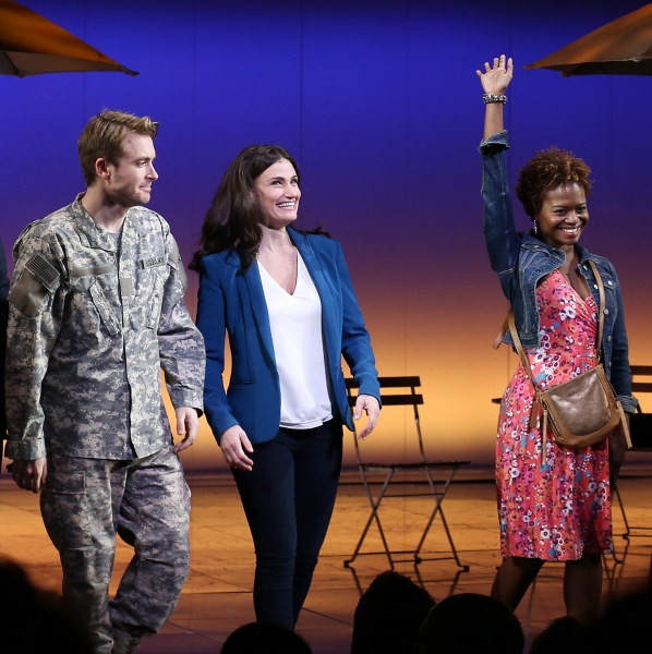 Photo Coverage: IF/THEN Opening Night Curtain Call on Broadway! Image