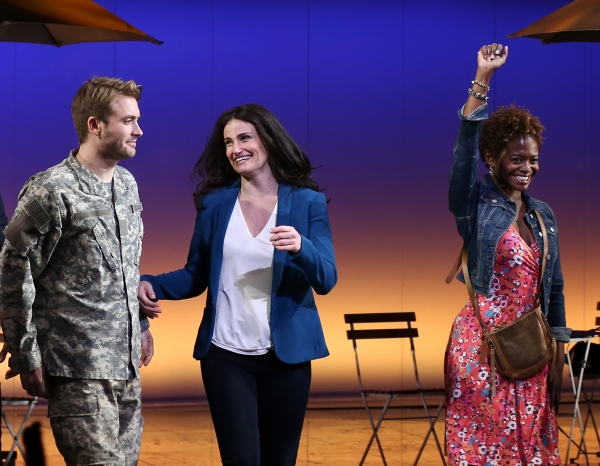 Photo Coverage: IF/THEN Opening Night Curtain Call on Broadway! Image