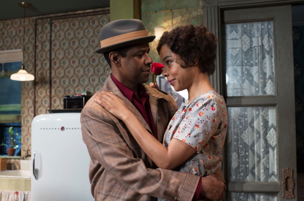 Denzel Washington and Sophie Okonedo Photo