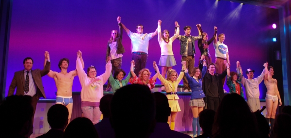 Photo Coverage: Barrett Wilbert Weed, Ryan McCartan & HEATHERS Company Celebrate Opening Night! Image