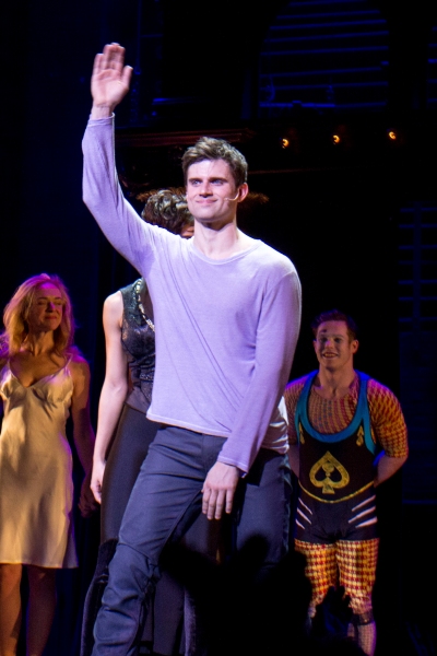 Photo Coverage: Kyle Dean Massey And Ciara Renee Take First Bows In PIPPIN Image
