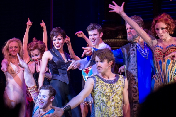 Photo Coverage: Kyle Dean Massey And Ciara Renee Take First Bows In PIPPIN Image