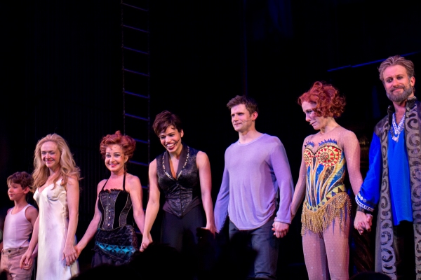 Photo Coverage: Kyle Dean Massey And Ciara Renee Take First Bows In PIPPIN Image