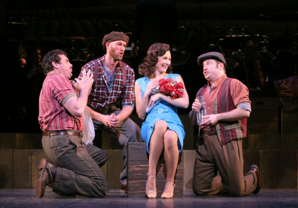 Photo Flash: First Look at Encores! THE MOST HAPPY FELLA with Laura Benanti, Shuler Hensley, Cheyenne Jackson & More! 