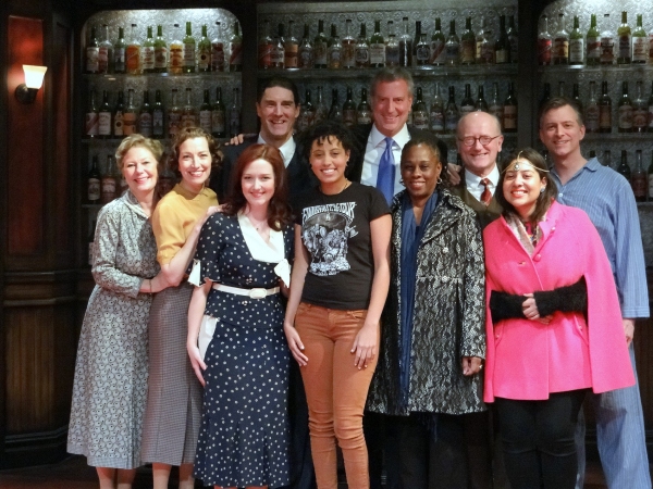 Photo Flash: Mayor Bill de Blasio Visits BILL W. AND DR. BOB Image