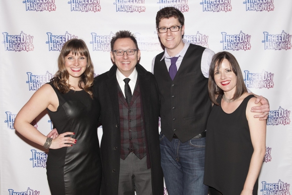 Lori Wolter Hudson, David Hudson and Beth Gardiner with Michael Emerson Photo